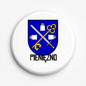 Przypinka pamiątkowa Herb Pieniężno