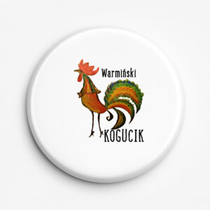 Przypinka pamiątkowa Kogucik z Warmii