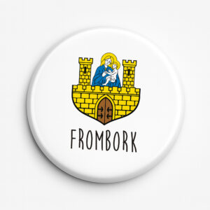 Przypinka pamiątkowa Legenda Warmii - Frombork