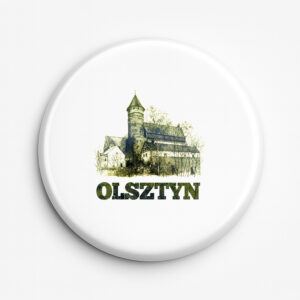 Przypinka pamiątkowa Olsztyn - Zamek Kopernika