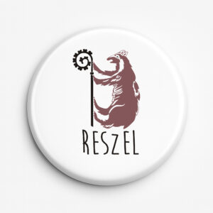 Przypinka pamiątkowa Reszel - Strażnik Warmii