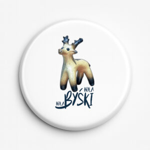 Przypinka pamiątkowa Tradycyjne Byśki Warmii