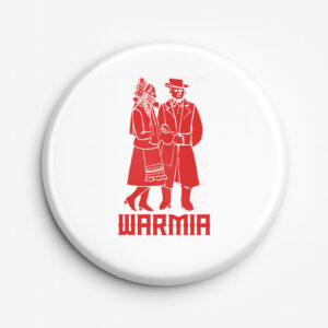 Przypinka pamiątkowa Warmia - Kultura i Folklor