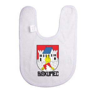 Śliniak dziecięcy Herb Biskupiec
