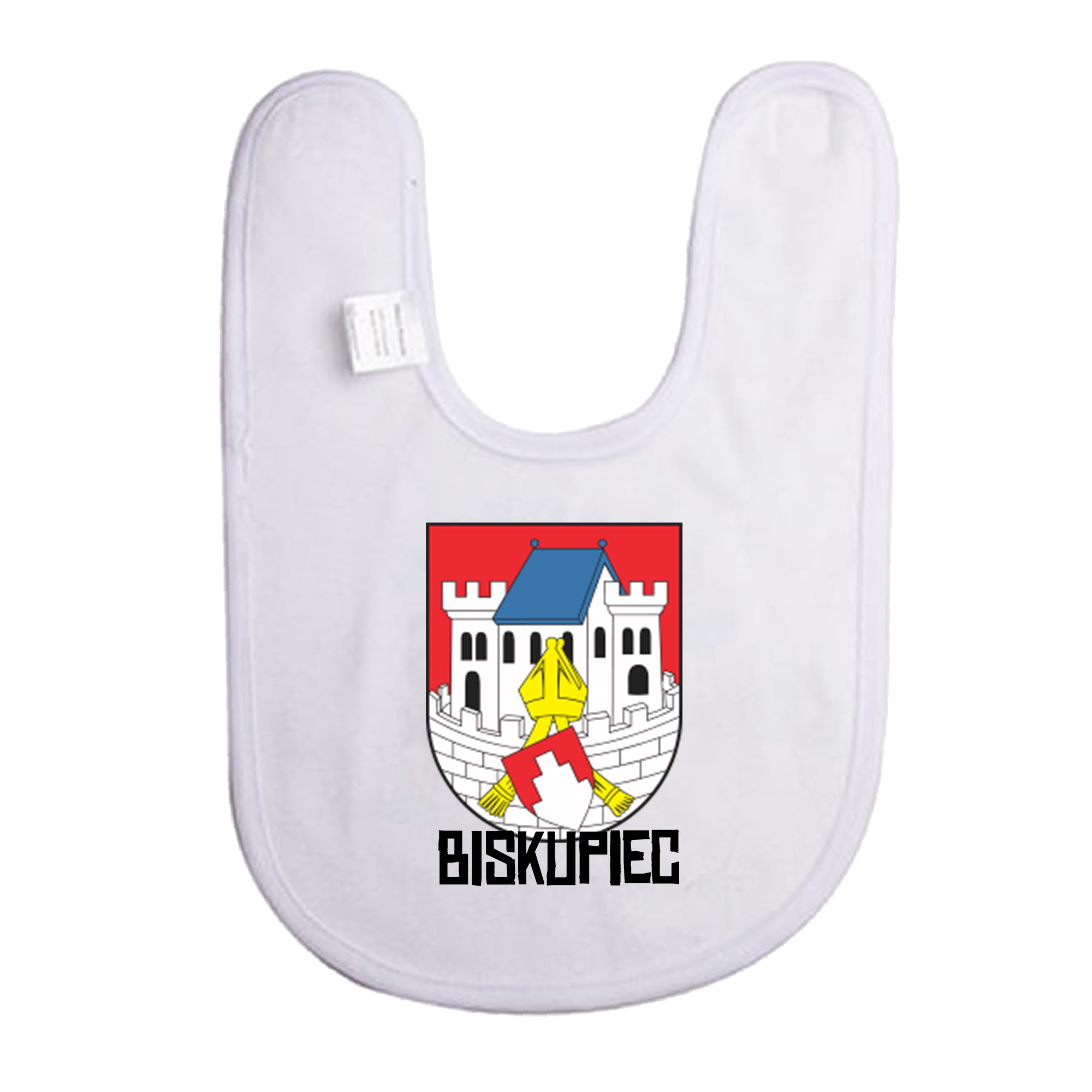 Śliniak dziecięcy Herb Biskupiec