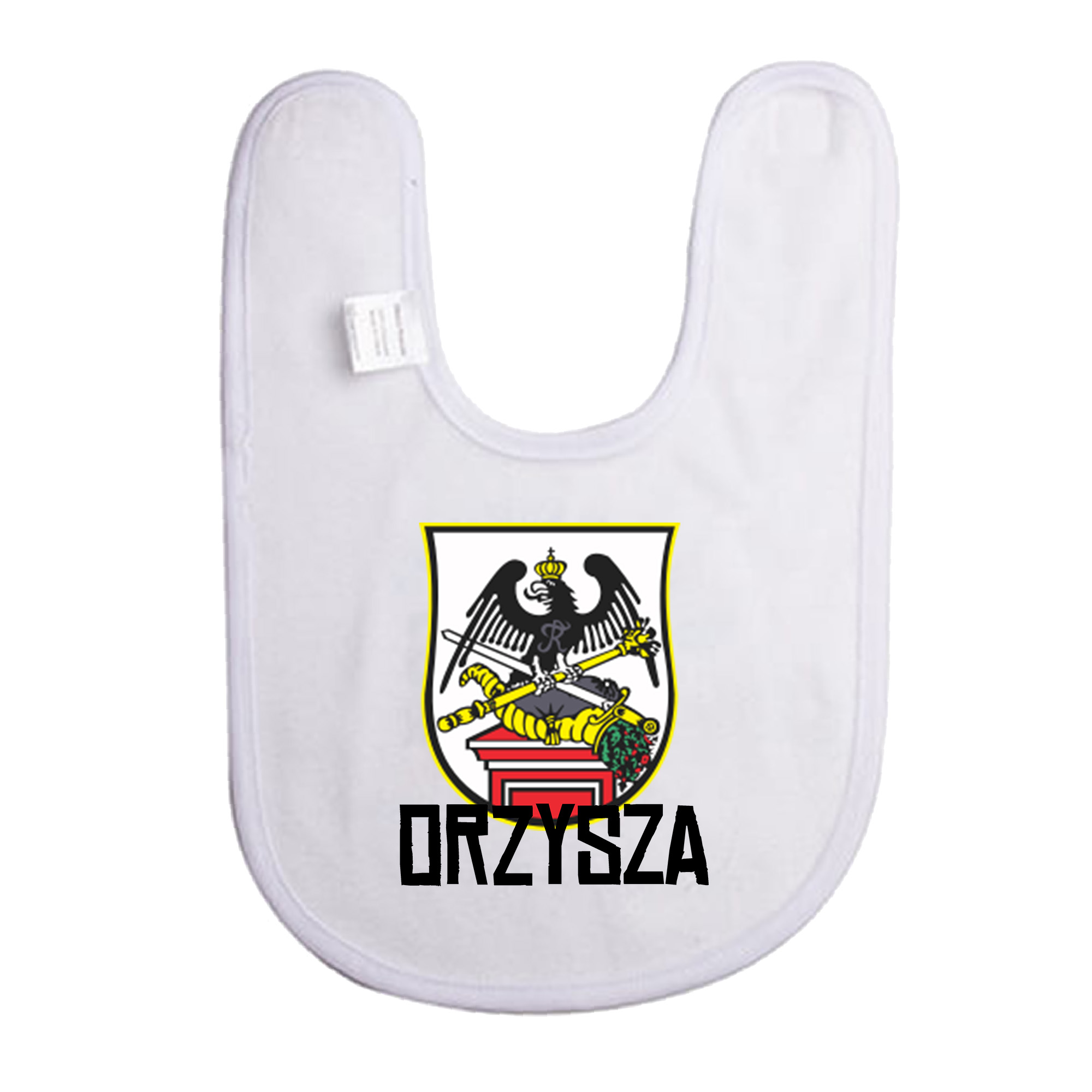 Śliniak dziecięcy Herb Orzysza