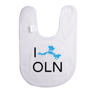 Śliniak dziecięcy Kocham Olsztyn