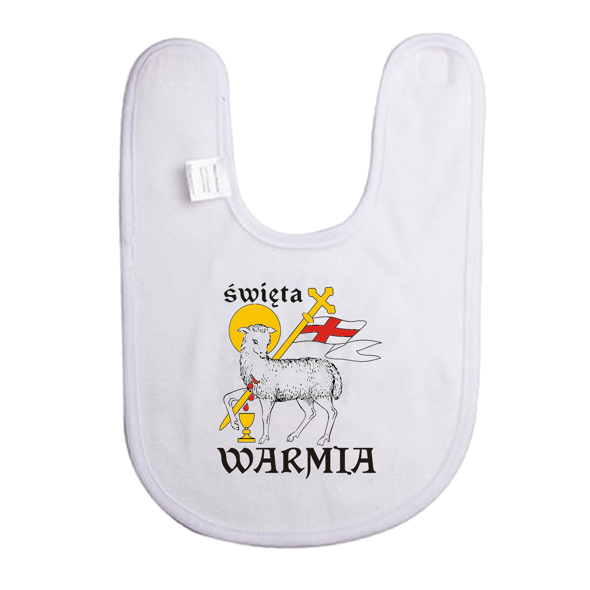 Śliniak dziecięcy Święta Warmia - Serce Północy