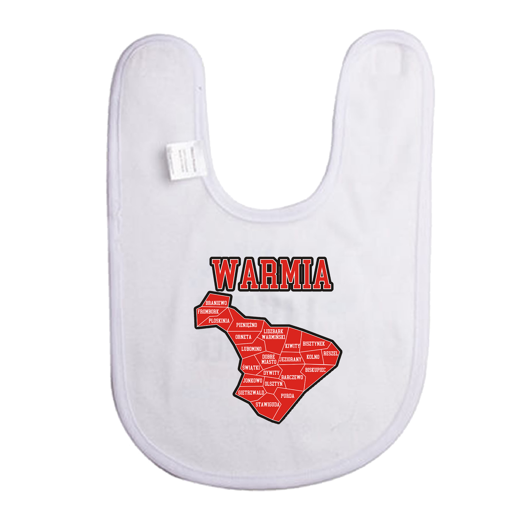 Śliniak dziecięcy Warmia - Kraina 16 Gmin