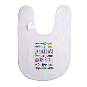 Śliniak dziecięcy Warmińskie Łamigłówki