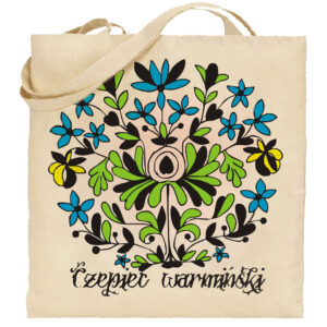 Torba bawełniana Czepek Warmiński - Kwiat Tradycji