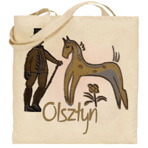 Torba bawełniana Folk z Warmii - Olsztyn