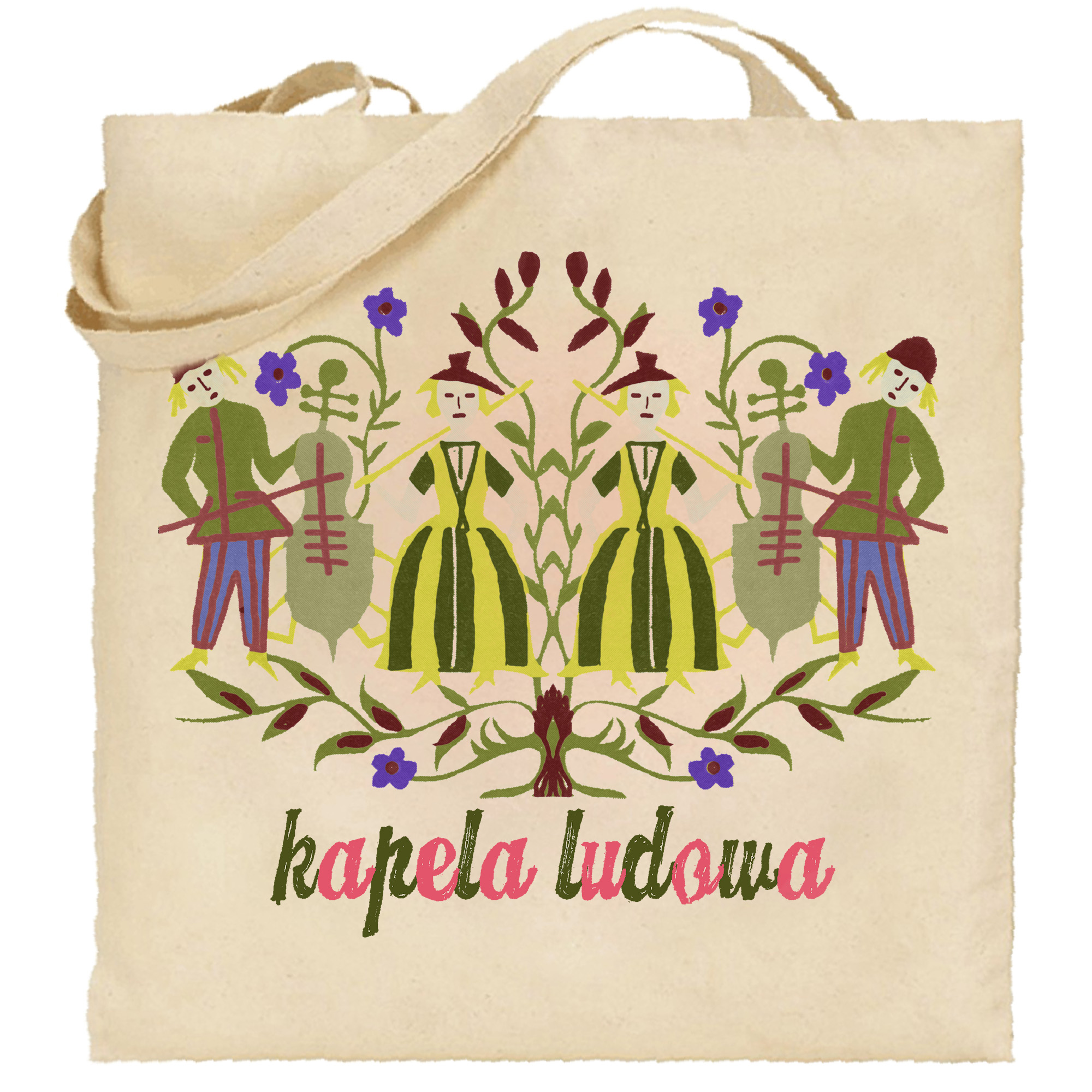 Torba bawełniana Kapela Ludowa z Warmii