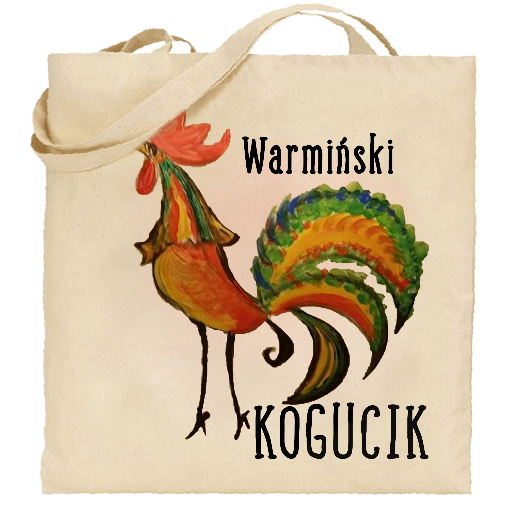 Torba bawełniana Kogucik z Warmii