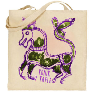 Torba bawełniana Konik z Kafla - Ludowa Warmia