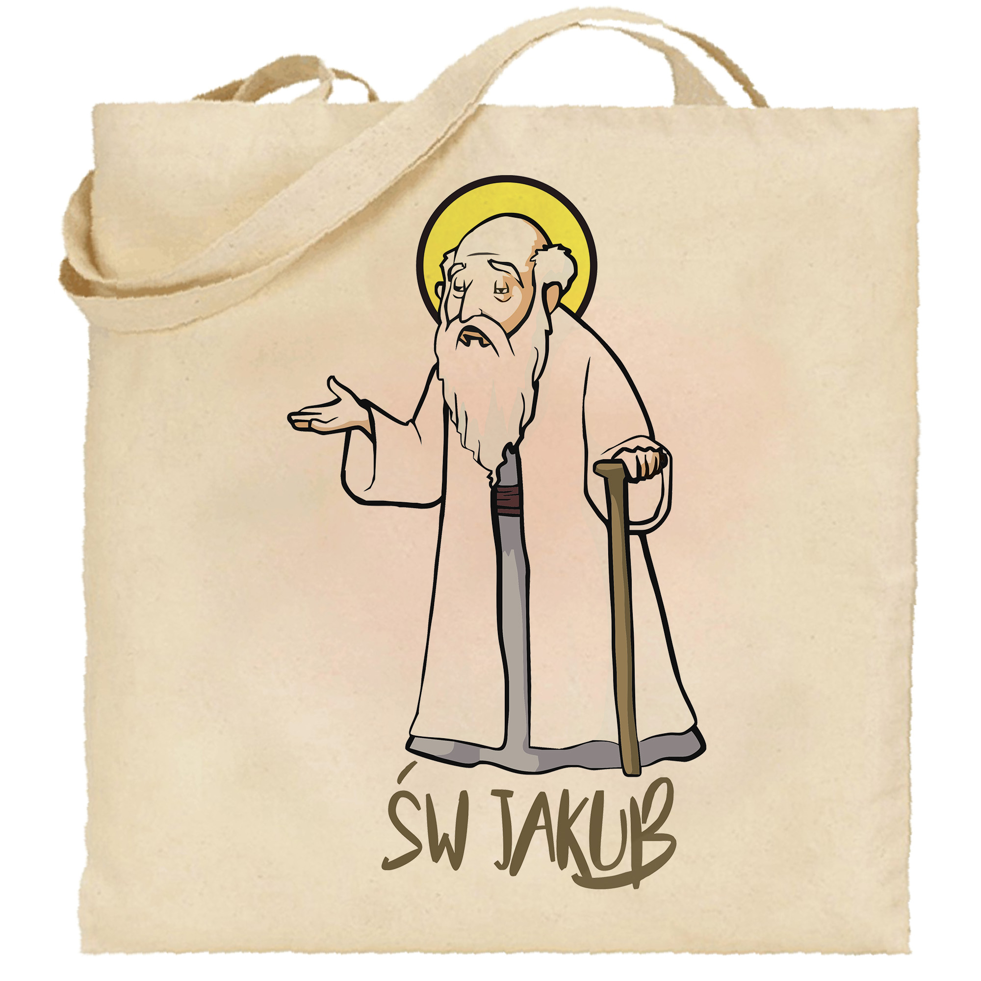 Torba bawełniana Św. Jakub - Patron Warmińskich Dróg