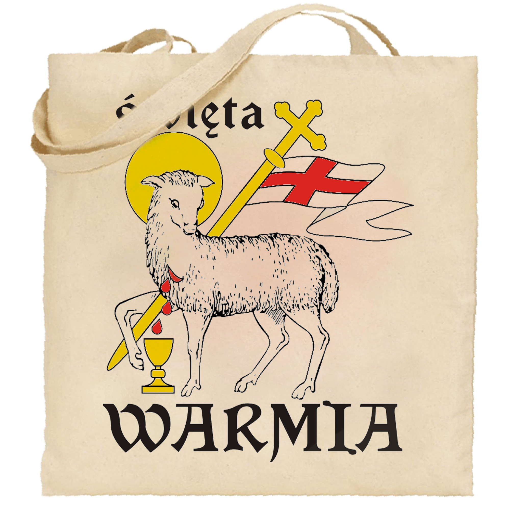 Torba bawełniana Święta Warmia - Serce Północy