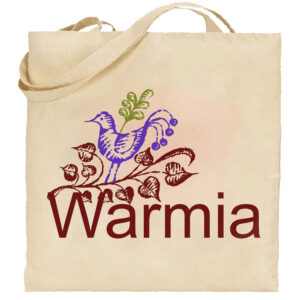 Torba bawełniana Warmia - Artystyczne Serce Mazur
