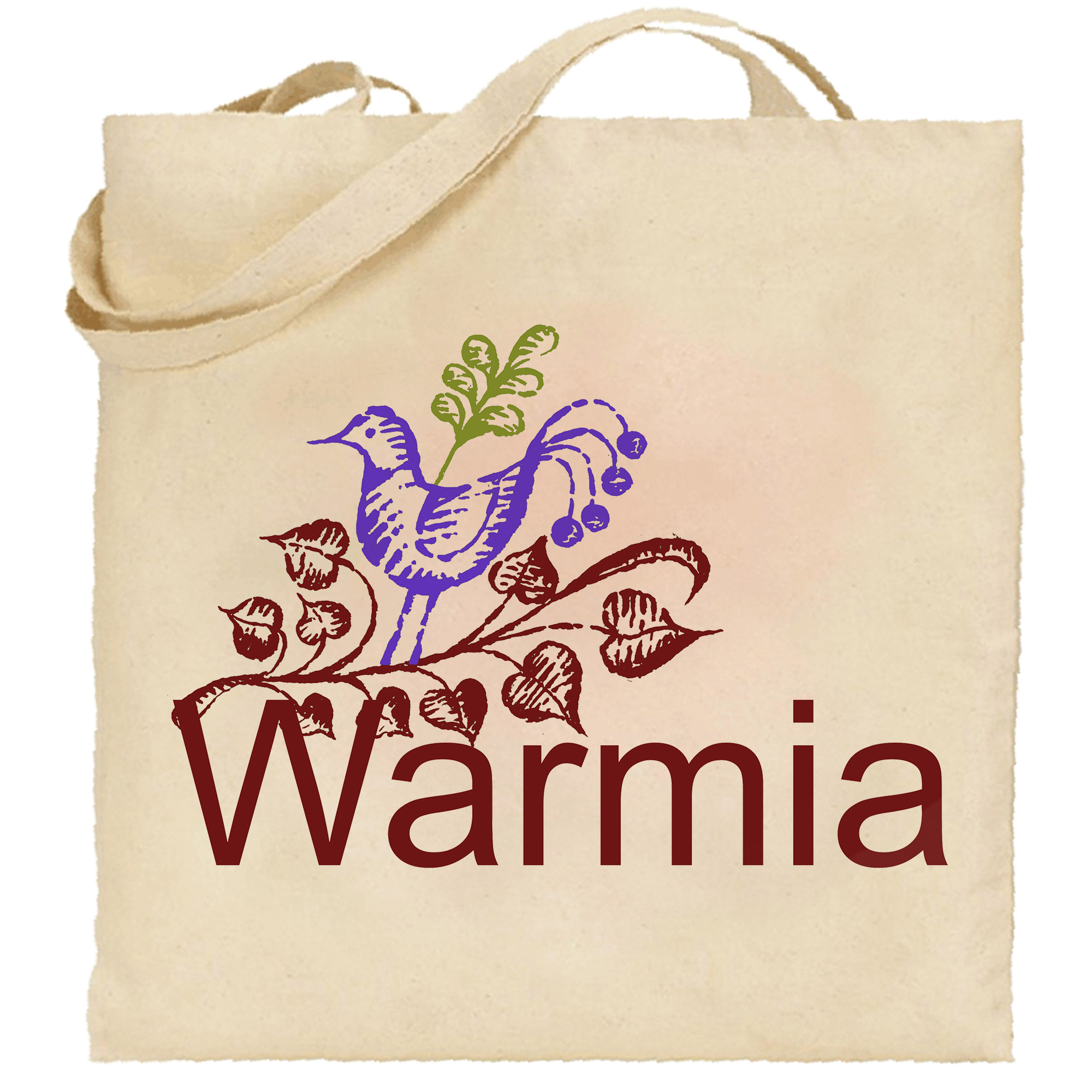 Torba bawełniana Warmia - Artystyczne Serce Mazur