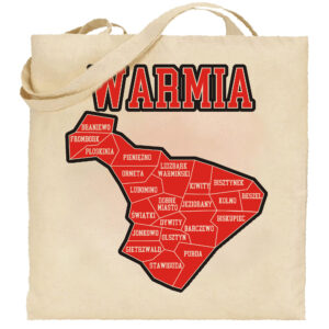 Torba bawełniana Warmia - Kraina 16 Gmin