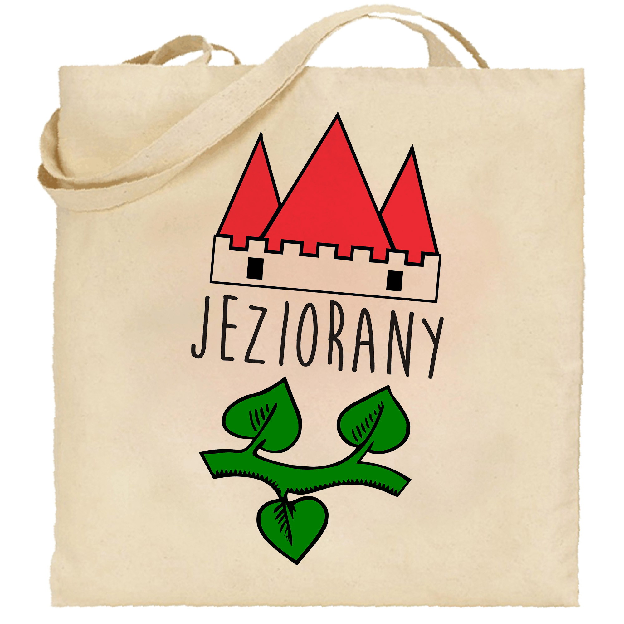 Torba bawełniana Zakochaj się w Jezioranach